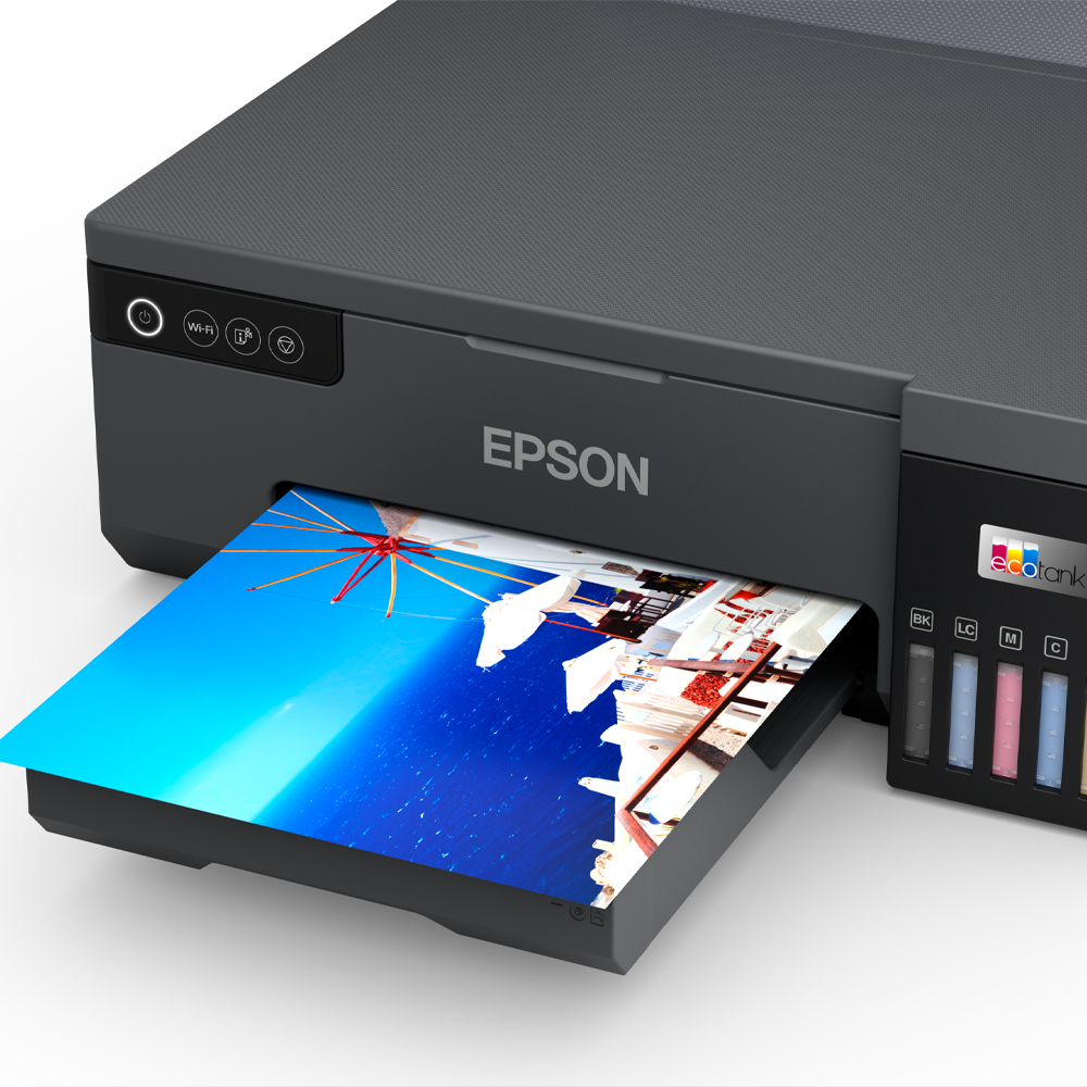 Impresora EPSON EcoTank L8050 / Fotográfica con Wi-Fi y Sistema de Tinta