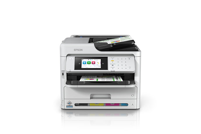 Impresora EPSON WorkForce Pro WF-C5890 / Multifuncional a Color con Wi-Fi, Escáner, ADF y Sistema de Tinta