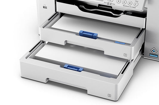 Impresora EPSON WorkForce Pro WF-C7000 / Multifuncional Tabloide a Color con Wi-Fi, Escáner, ADF, Doble Bandeja y Sistema de Tinta