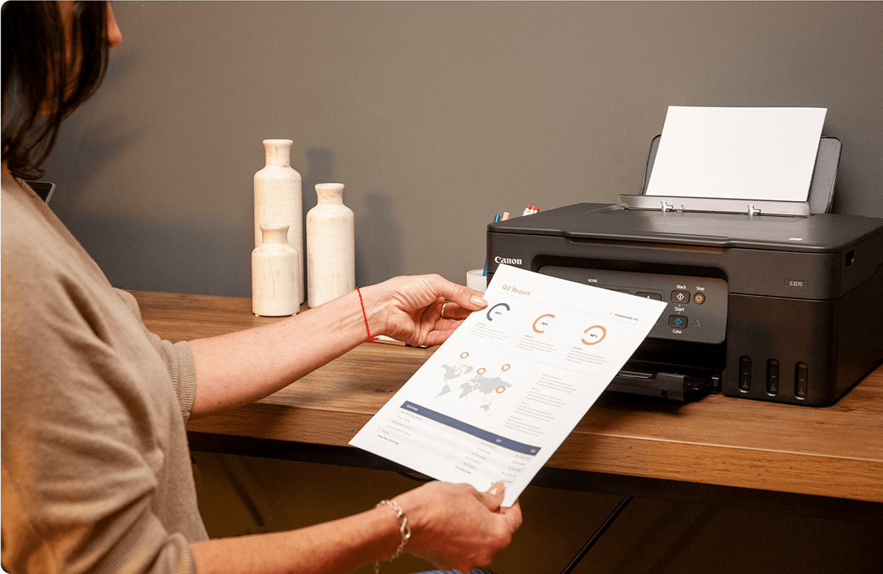 Impresora CANON PIXMA G3170 / Multifuncional a Color con Wi-Fi, Escáner y Sistema de Tinta