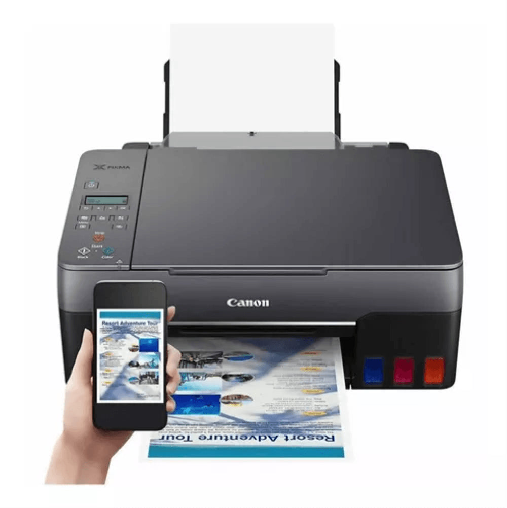 Impresora CANON PIXMA G3160 / Multifuncional a Color con Wi-Fi, Escáner y Sistema de Tinta