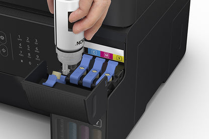 Impresora EPSON EcoTank L5590 / Multifuncional a Color con Wi-Fi, Escáner, ADF y Sistema de Tinta