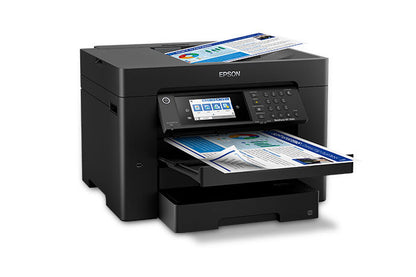 Impresora EPSON WorkForce 7840-DTWF / Multifuncional Tabloide a Color con Wi-Fi, Escáner, ADF, Doble Bandeja y Sistema de Tinta