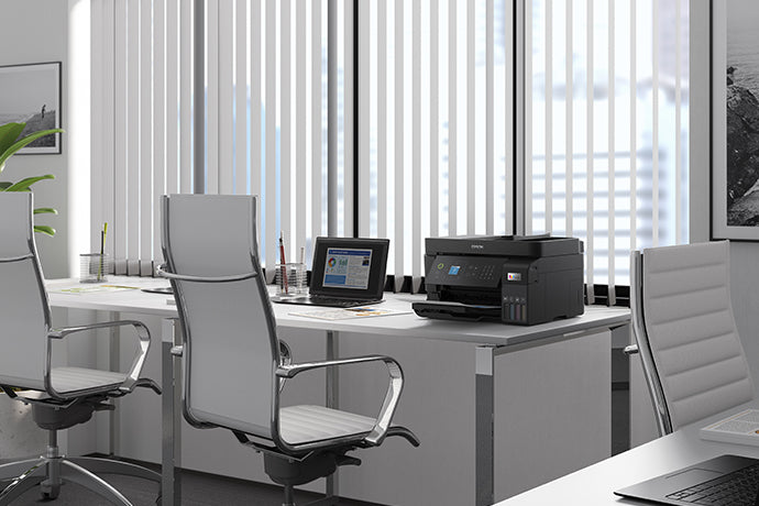 Impresora EPSON EcoTank L5590 / Multifuncional a Color con Wi-Fi, Escáner, ADF y Sistema de Tinta