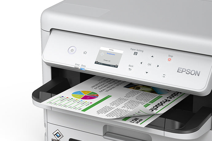 Impresora EPSON WorkForce Pro WF-C5390 / Monofuncional A4 a Color con Wi-Fi, ADF y Sistema de Tinta