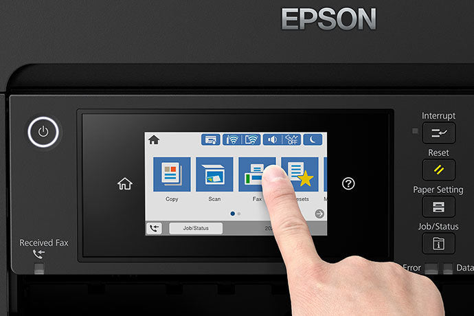 Impresora EPSON WorkForce 7840-DTWF / Multifuncional Tabloide a Color con Wi-Fi, Escáner, ADF, Doble Bandeja y Sistema de Tinta