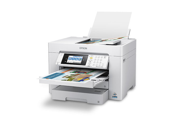 Impresora EPSON WorkForce Pro WF-C7000 / Multifuncional Tabloide a Color con Wi-Fi, Escáner, ADF, Doble Bandeja y Sistema de Tinta