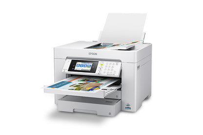 Impresora EPSON WorkForce Pro WF-C7000 / Multifuncional Tabloide a Color con Wi-Fi, Escáner, ADF, Doble Bandeja y Sistema de Tinta