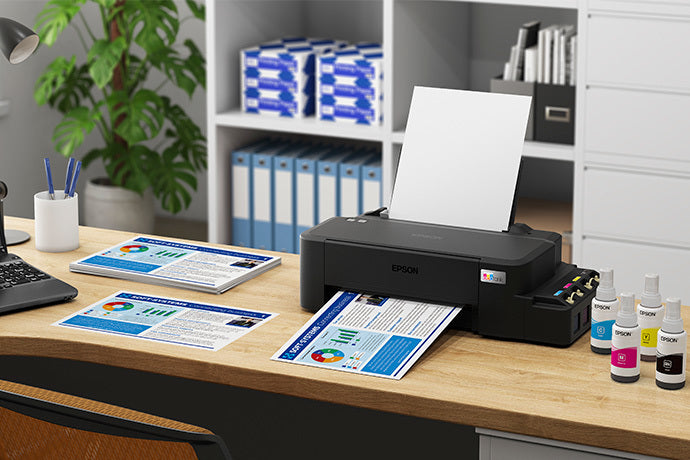 Impresora EPSON EcoTank L121 / Solo Impresora a Color con Sistema de Tinta