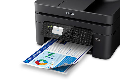 Impresora EPSON WorkForce 2950-DWF / Multifuncional a Color con Wi-Fi, Escáner, ADF y Sistema de Tinta