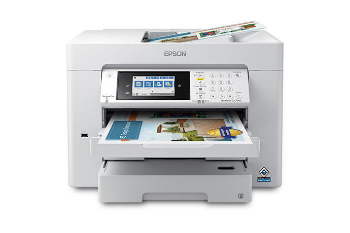 Impresora EPSON WorkForce Pro WF-C7000 / Multifuncional Tabloide a Color con Wi-Fi, Escáner, ADF, Doble Bandeja y Sistema de Tinta