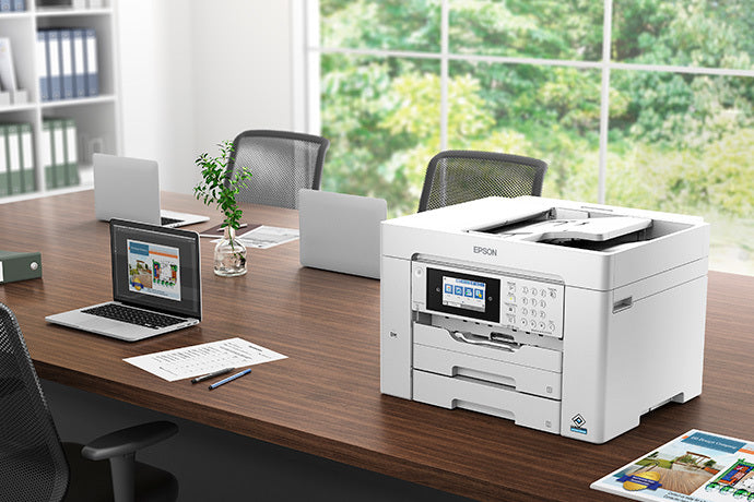 Impresora EPSON WorkForce Pro WF-C7000 / Multifuncional Tabloide a Color con Wi-Fi, Escáner, ADF, Doble Bandeja y Sistema de Tinta