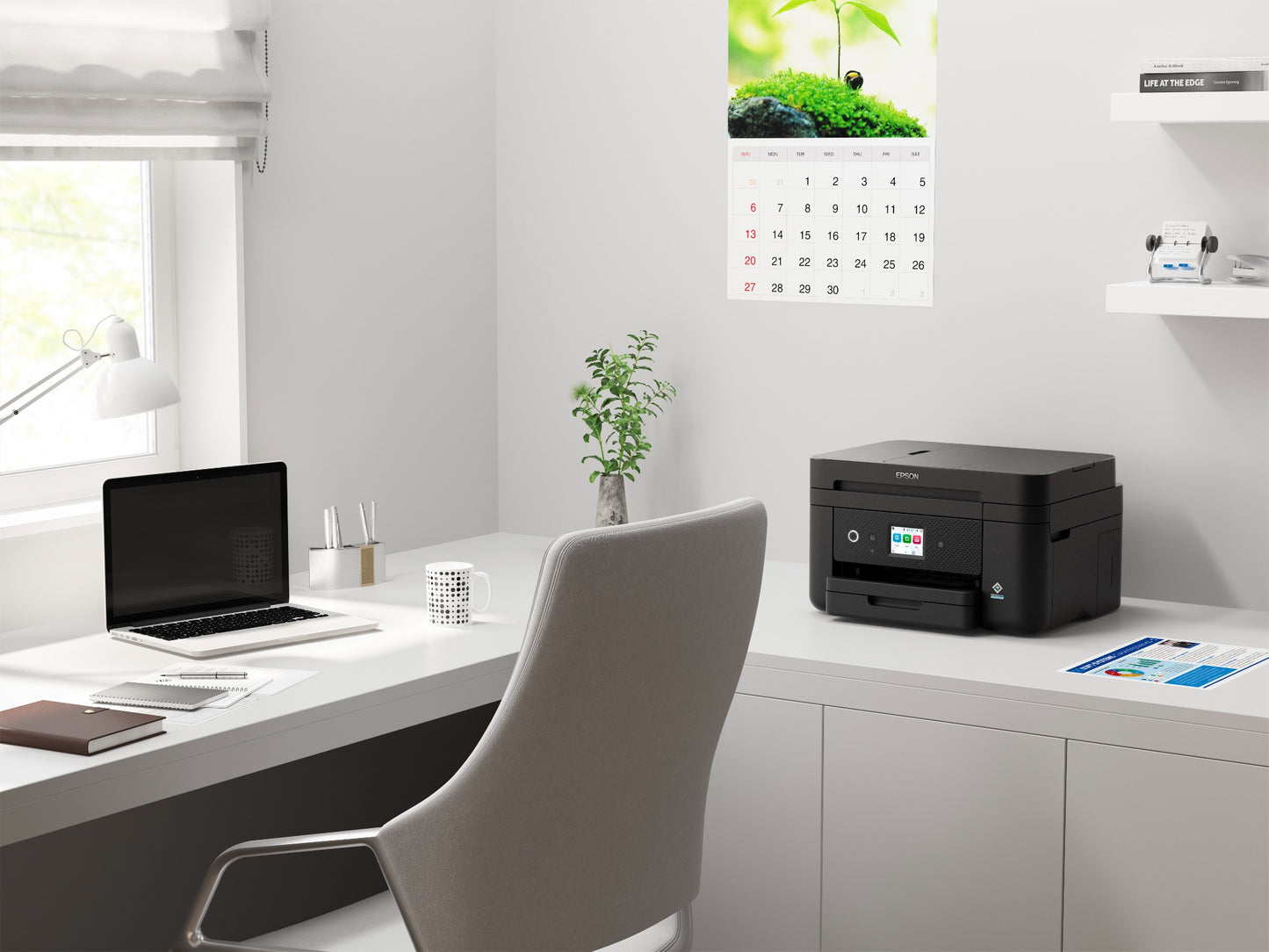 Impresora EPSON WorkForce 2960-DWF / Multifuncional a Color con Wi-Fi, Escáner, ADF y Sistema de Tinta