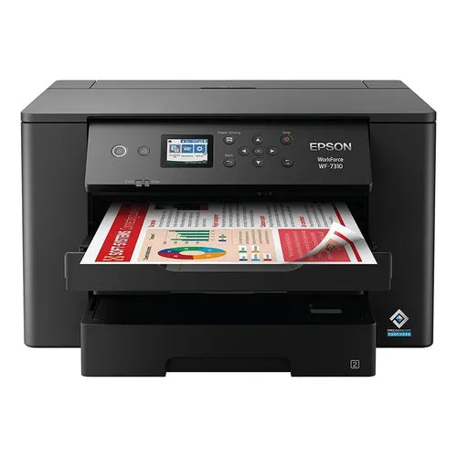 Impresora EPSON WorkForce 7310-DTWF / Monofuncional Tabloide a Color con Wi-Fi, ADF y Sistema de Tinta