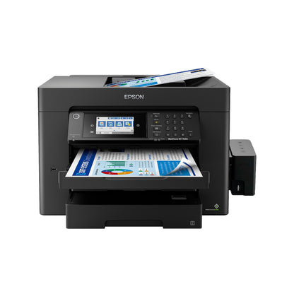 Impresora EPSON WorkForce 7840-DTWF / Multifuncional Tabloide a Color con Wi-Fi, Escáner, ADF, Doble Bandeja y Sistema de Tinta