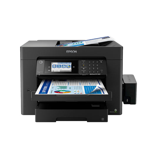 Impresora EPSON WorkForce 7840-DTWF / Multifuncional Tabloide a Color con Wi-Fi, Escáner, ADF, Doble Bandeja y Sistema de Tinta