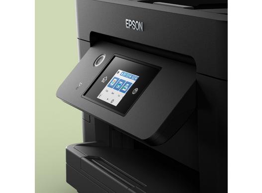 Impresora EPSON WorkForce 3820-DWF / Multifuncional a Color con Wi-Fi, Escáner, ADF y Sistema de Tinta