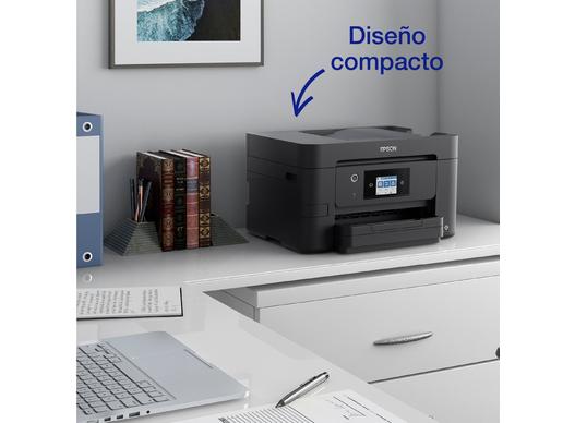 Impresora EPSON WorkForce 3820-DWF / Multifuncional a Color con Wi-Fi, Escáner, ADF y Sistema de Tinta