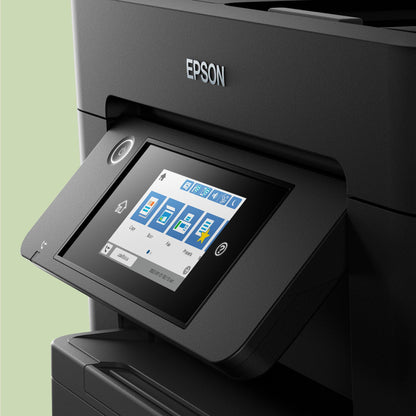 Impresora EPSON WorkForce 4830-DWF / Multifuncional a Color con Wi-Fi, Escáner, ADF, Doble Bandeja y Sistema de Tinta