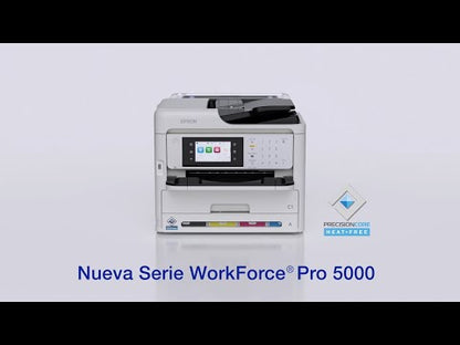 Impresora EPSON WorkForce Pro WF-C5890 / Multifuncional a Color con Wi-Fi, Escáner, ADF y Sistema de Tinta