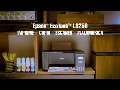 Impresora EPSON EcoTank L3251 / Multifuncional a Color con Wi-Fi, Escáner y Sistema de Tinta